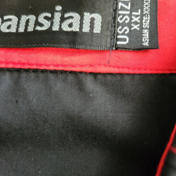 Jeansian button up shirt US size XXL black and red - Picture 13 of 13